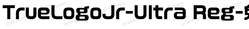 TrueLogoJr-Ultra Reg字体转换